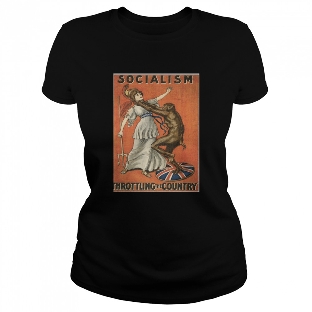 Socialism Throttling The Country Classic Women's T-shirt