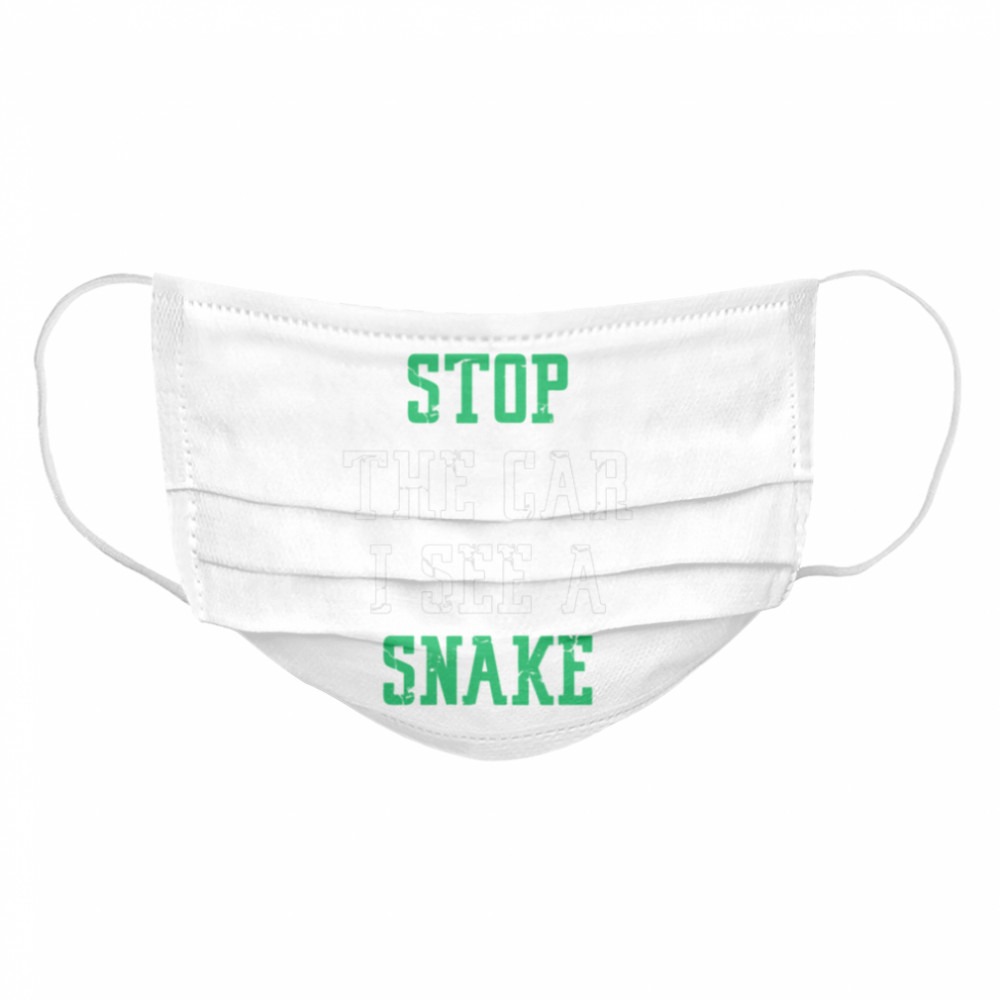Stop the car i see a snake cool herping Cloth Face Mask