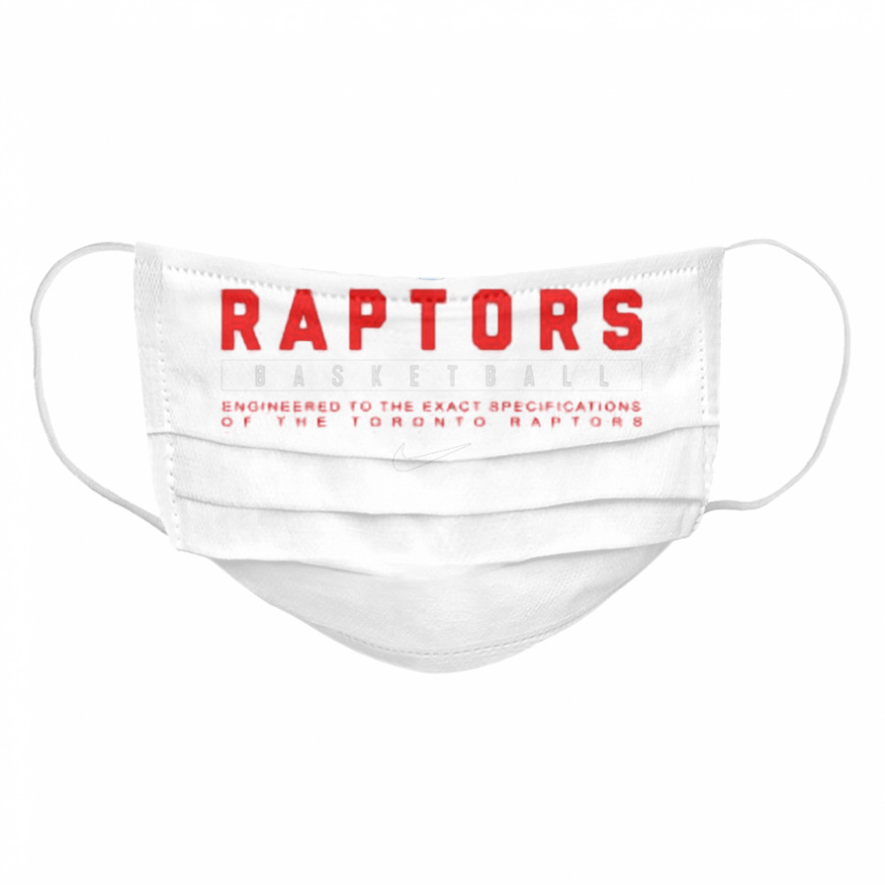Toronto Raptors Basketball engineering to the exact specifications of the Toronto Raptors Cloth Face Mask