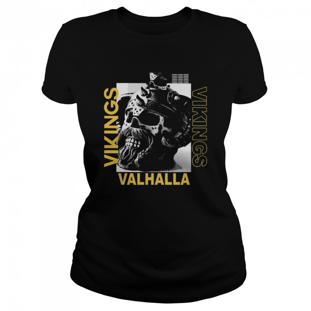 Vikings yule valhalla Classic Women's T-shirt
