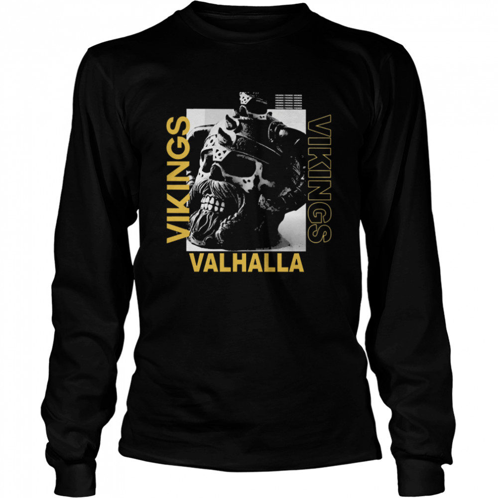 Vikings yule valhalla Long Sleeved T-shirt