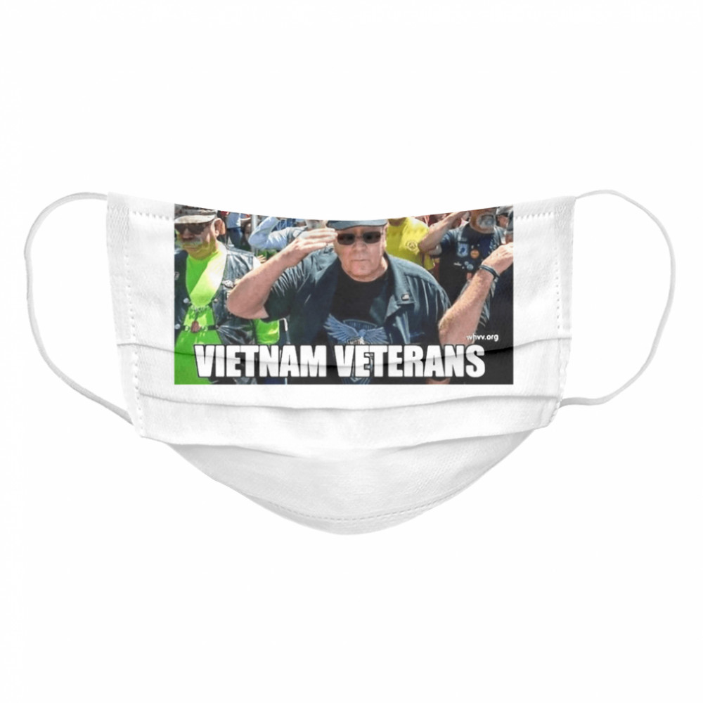 We Salute All Vietnam Veterans Cloth Face Mask
