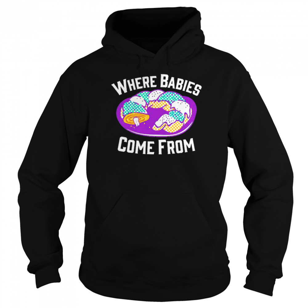 Where babies come from cake Unisex Hoodie