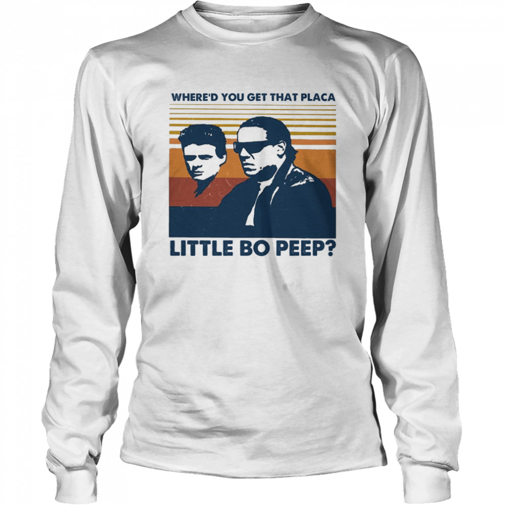 Where’d You Get That Placa Little Bo Peep Vintage Long Sleeved T-shirt