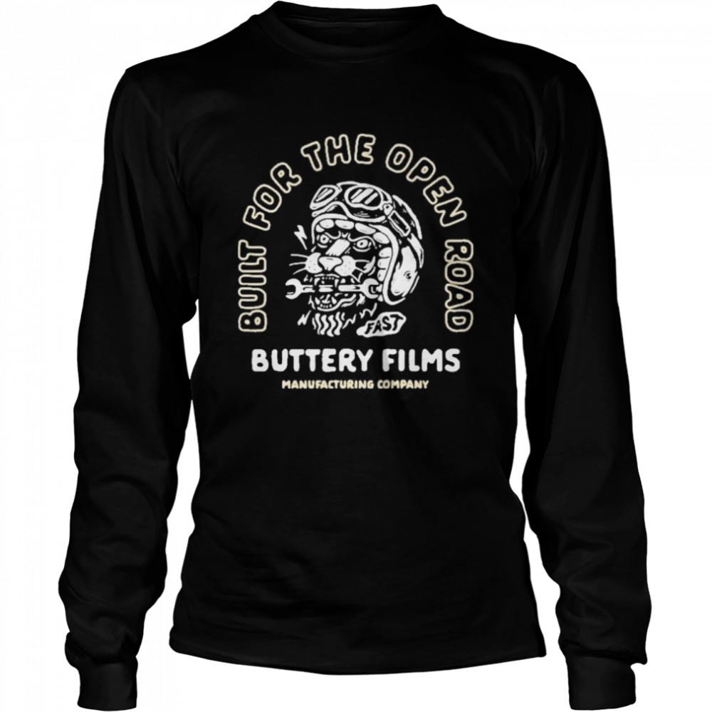build for the open road buttery films Long Sleeved T-shirt