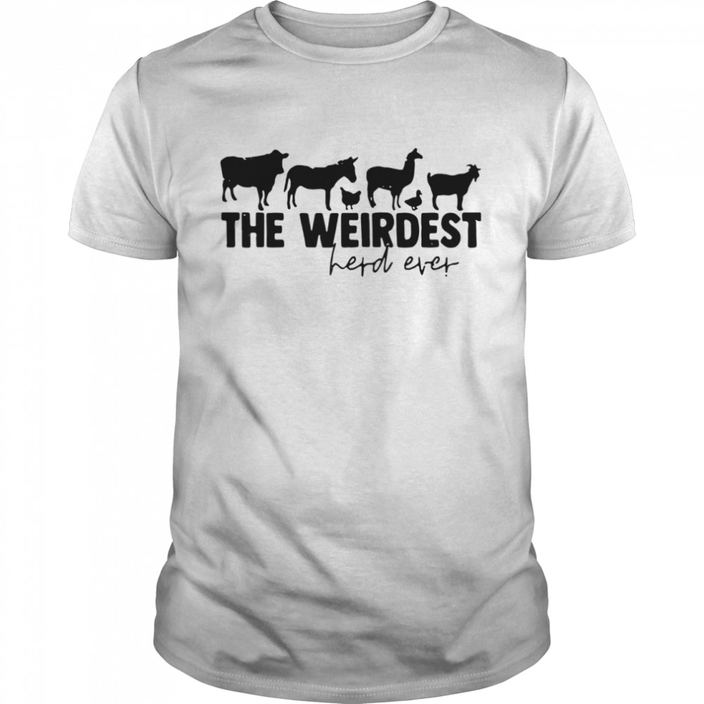 the weirdest herd ever shirt - Trend Tee Shirts Store