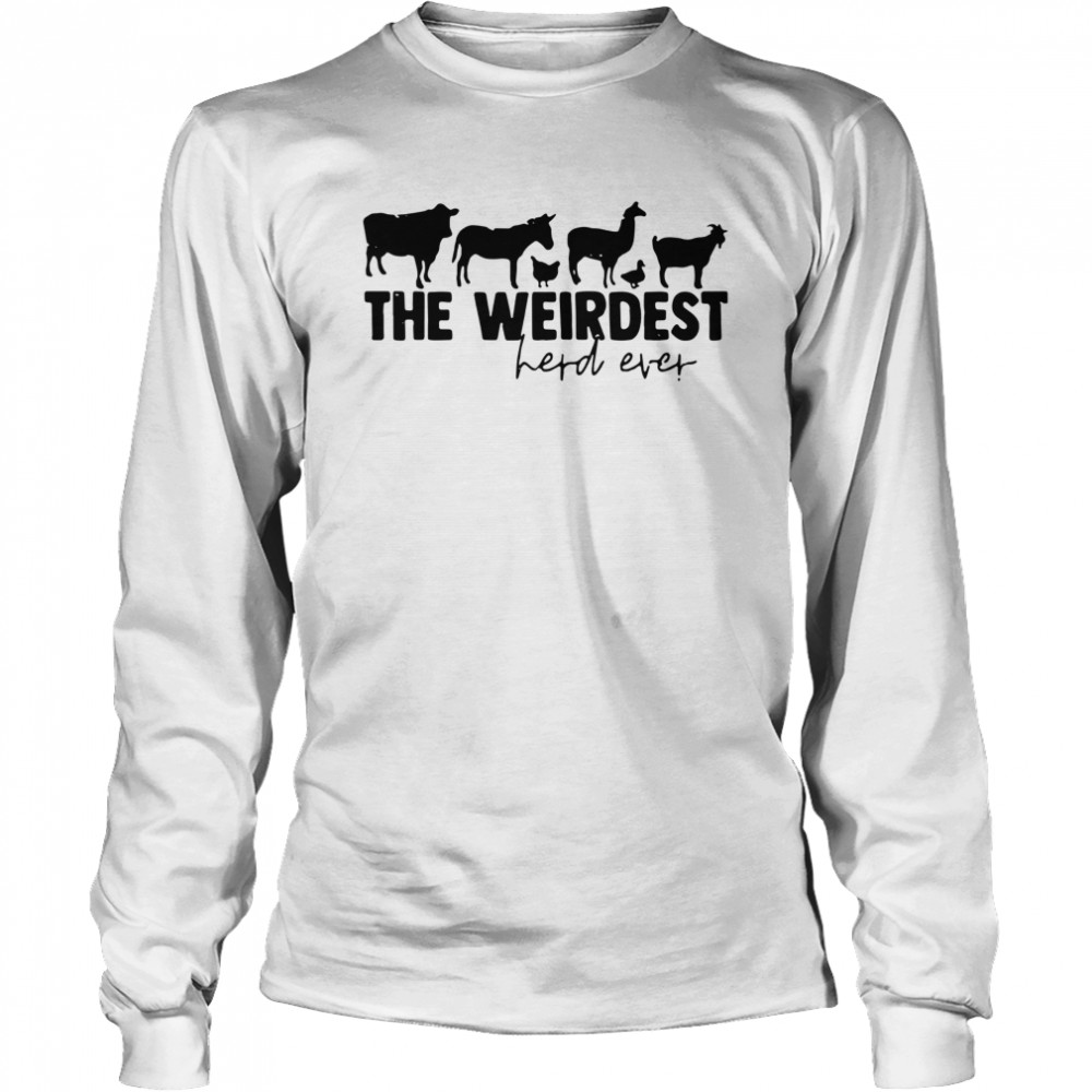 the weirdest herd ever Long Sleeved T-shirt