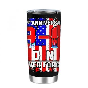 20th Anniversary 9 11 FDNY never forget Tumbler