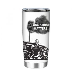 Black Smoke Matters Tractor Tumbler