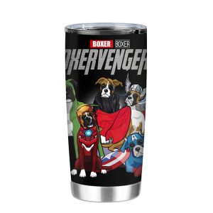 Boxer Boxervengers Marvel Avengers Tumbler