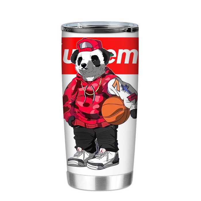 Supreme Panda Basketball Tumbler