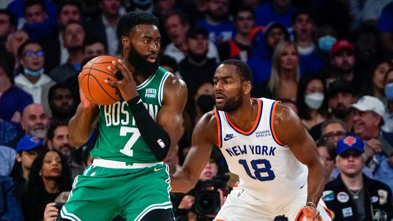 NBA roundup: Knicks edge Celtics in double OT