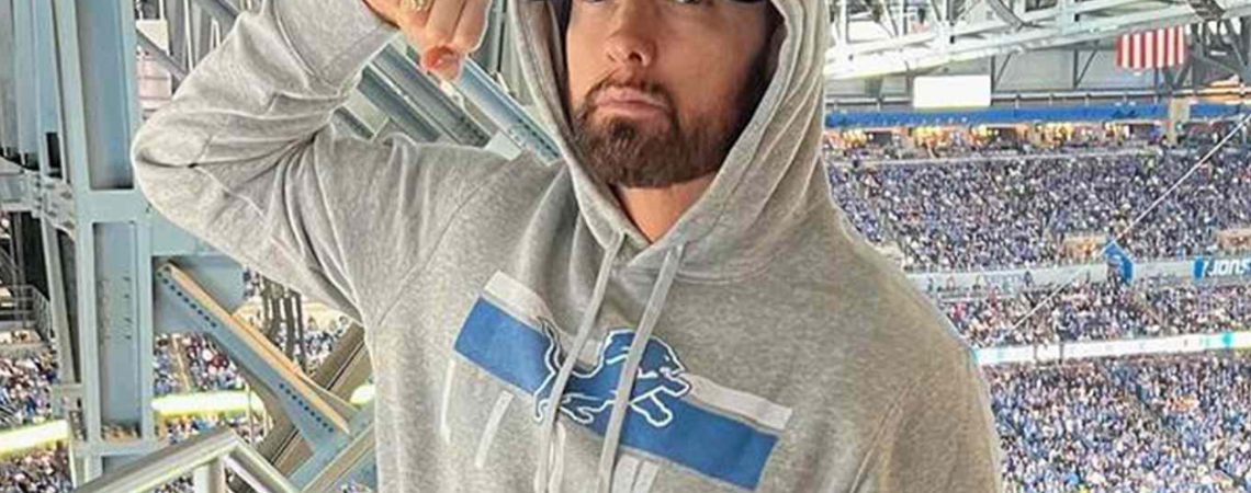 Eminem Is ‘So Proud’ of the Detroit Lions After Tough NFC Championship Loss: ‘We’ll B Back!!!’