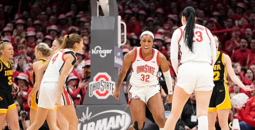 Iowa falls to Ohio State despite Clark heroics, three top-15 teams fall on women’s basketball Sunday
