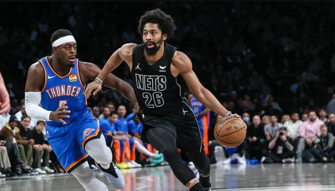 Nets guard Spencer Dinwiddie could be a name to watch for the Lakers at the NBA trade deadline.