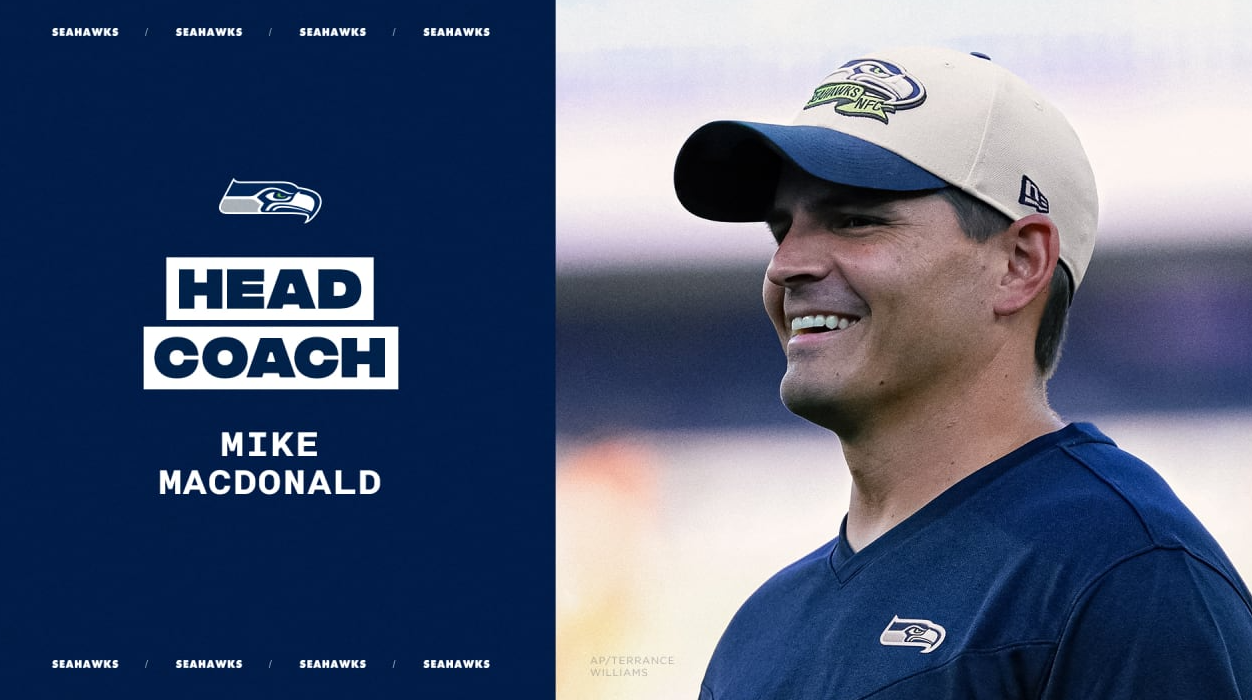 Mike Macdonald Named Head Coach Of The Seattle Seahawks
