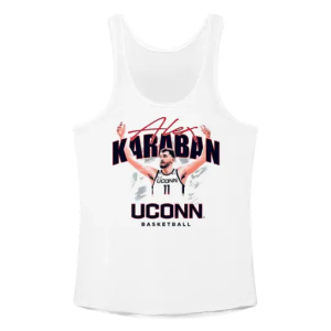 Alex Karaban Uconn Huskies Men’s basketball Tanktop