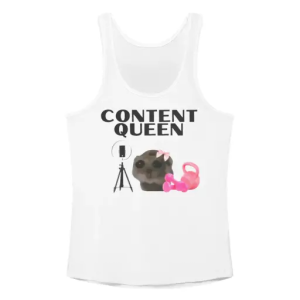 Content queen cat meme Tanktop