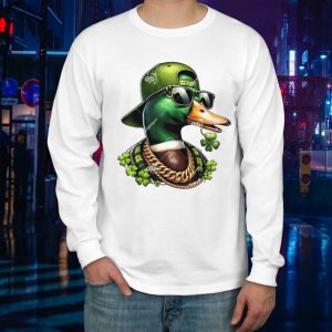 Duck So Cool St Patrick’s Day Saint Patricks Call Me Lucky Mallard LongSleeve