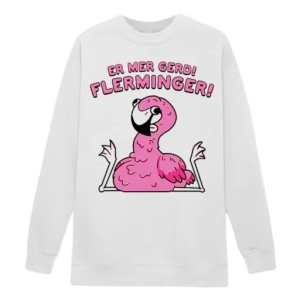 Flamingo er mar gerd flerminger Sweatshirt