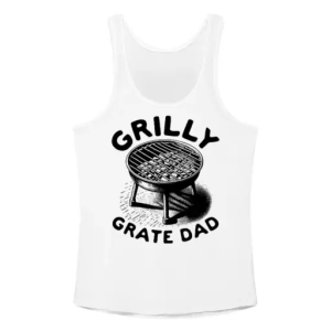 Grilly grate dad BBQ Tanktop
