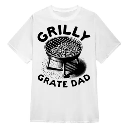 Grilly grate dad BBQ shirt