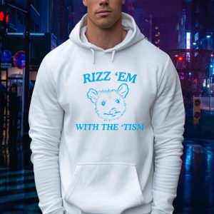 Opossum rizz ’em with the tism Hoodie