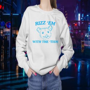 Opossum rizz ’em with the tism Sweatshirt