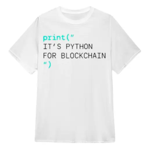 Print it’s python for blockchain shirt