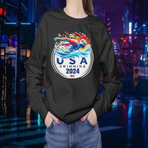 USA 2024 United States American Sport 2024 Swimming SweatShirt