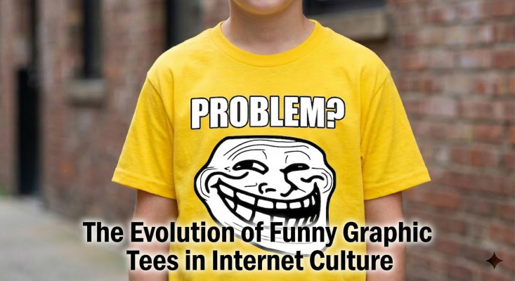 cool funny graphic tees meme style
