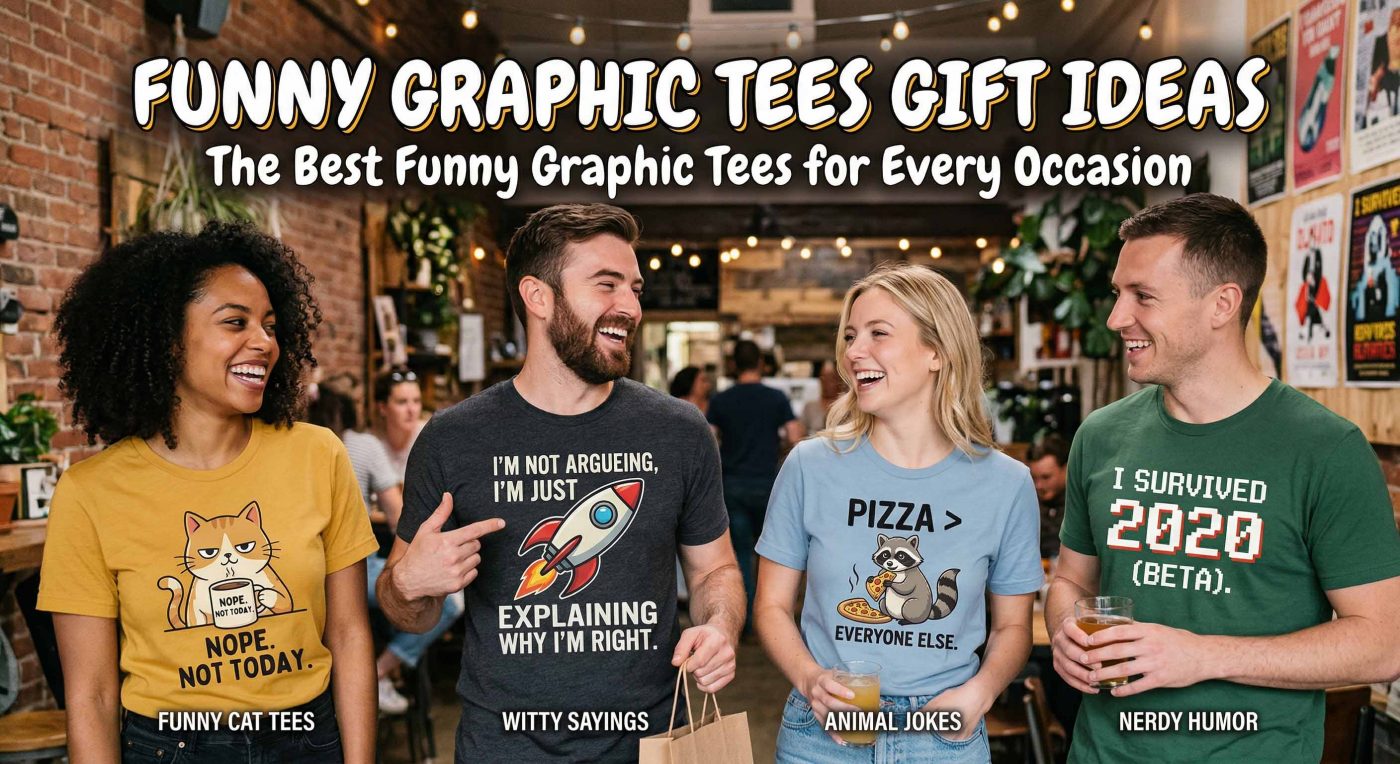 funny graphic tees gift ideas