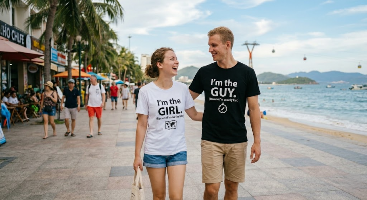 funny graphic tees couples streetwear